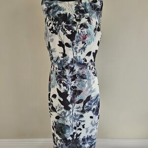 Phase Eight Floral Print Sleeveless Dress